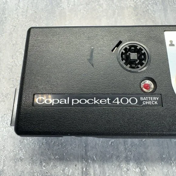 Vintage Rare - Copal Pocket 400 110 Film Point & Shoot Camera w/ Case Untested - Picture 5 of 9